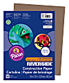 Riverside® Groundwood Construction Paper, 100% Recycled, 9" x 12", Brown, Pack Of 50 1 thumbnail image