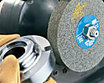 3M™ Scotch-Brite™ EXL Deburring Wheel, 9-SF, 8"H x 1"W x 3"D, Gray 1 thumbnail image