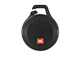 JBL Clip+ Splashproof Bluetooth® Speaker, 4.21"H x 3.46"W x 1.65"D, Black