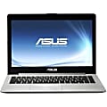 Asus VivoBook V400CA-DB31T 14" Touchscreen LCD Notebook - Intel Core i3 (2nd Gen) i3-2365M Dual-core (2 Core) 1.40 GHz - 4 GB DDR3 SDRAM - 500 GB HDD - Windows 8 64-bit - 1366 x 768 - Black 1 thumbnail image