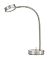 Adesso® Eternity LED Desk Lamp, Round Gooseneck, 20"H, Satin Steel 1 thumbnail image