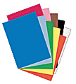 Riverside® Groundwood Construction Paper, 100% Recycled, 18" x 24", Assorted Colors, Pack Of 50