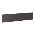 Lorell® Essentials Series Hutch Tackboard, 45"W, Black
