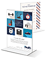 Office Depot® Brand Stand-Up Sign Holder, Vertical, 7"H x 5"W, Clear, 69101 1 thumbnail image
