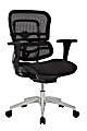 WorkPro® Floor Display 12000 Series Ergonomic Mesh/Fabric Mid-Back Office Chair, Black/Black, BIFMA Compliant 1 thumbnail image