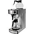 Coffee Pro Twin Warmer Institutional Coffee Maker - 2.32 quart - 12 Cup(s) - Multi-serve - Stainless Steel - Stainless Steel Body 1 thumbnail image