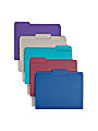 Smead® Color File Folders, Letter Size, 1/3 Cut, Jewel Tones, Box Of 100 1 thumbnail image