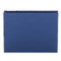 Smead® Hanging File Folders, 1/5-Cut Adjustable Tab, Letter Size, Navy, Box Of 25
