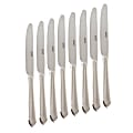 Martha Stewart Everyday 8-Piece Stainless Steel Dinner Knife Set, Silver 1 thumbnail image
