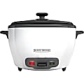 Black+Decker 28-Cup Rice Cooker, White 1 thumbnail image
