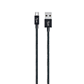 Belkin MIXITUP Metallic Micro USB-To-USB Cable For Android Devices, 4', Black