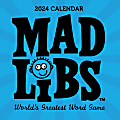 2024 TF Publishing Humor Wall Calendar, 12" x 12", Mad Libs, January To December 1 thumbnail image