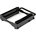 StarTech.com Dual 2.5" SSD/HDD Mounting Bracket for 3.5" Drive Bay - Tool-Less Installation - 2-Drive Adapter Bracket for Desktop Computer