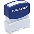 Stamp-Ever Pre-inked Entered Stamp - Message Stamp - "ENTERED" - 0.56" Impression Width x 1.69" Impression Length - 50000 Impression(s) - Blue - 1 Each