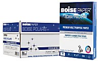 Boise® POLARIS® Premium Multi-Use Printer & Copy Paper, White, Ledger (11" x 17"), 2500 Sheets Per Case, 20 Lb, 97 Brightness, Case Of 5 Reams