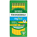 Ticonderoga® Tri-Write Triangular No. 2 Pencils, #2 Lead, Soft, Pack of 36