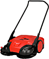 Bissell BG-677 31" Triple Brush Battery-Powered Sweeper, Red