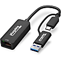 Plugable 2.5G USB C and USB to Ethernet Adapter - 2-in-1 Adapter - USBCE2500 1 thumbnail image