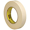 3M™ 202 Masking Tape, 3" Core, 1" x 180', Natural, Pack Of 36