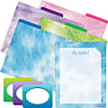 Barker Creek Get Organized File Folder Set, 1/3-Cut Tab, Letter Size, Blue Ombré, Set Of 107 Pieces 1 thumbnail image