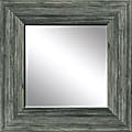 PTM Images Framed Mirror, Wood, 20"H x 20"W, Stone Gray 1 thumbnail image