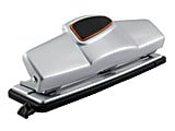 Office Depot® Brand 3-Hole Paper Punch, 20-Sheet Capacity, Silver