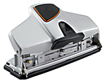 Office Depot® Brand Adjustable 3-Hole Punch, 30-Sheet Capacity, Silver 1 thumbnail image