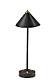 Adesso Ritchie LED Cordless Indoor/Outdoor Table Lamp, 16”H, Black 1 thumbnail image