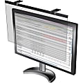 Business Source LCD Monitor Privacy Filter Black - For 24" Widescreen LCD Monitor - 16:10 - Acrylic - Black