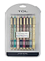 TUL® GL Series Retractable Gel Pens, Medium Point, 0.8 mm, Assorted Barrel Colors With Leopard Pattern, Assorted Metallic Inks, Pack Of 8 Pens 1 thumbnail image