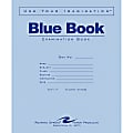 Roaring Spring Blue Book Wide-Ruled Examination Books, 7" x 8 1/2", Pack Of 50 1 thumbnail image