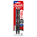Sharpie® S Gel Pens, Medium Point, 0.7 mm, Black Barrel, Blue Ink, Pack Of 2 1 thumbnail image