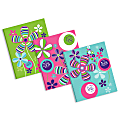 2-Pocket Poly Portfolio, 8 1/2" x 11", Flower Design 1 thumbnail image