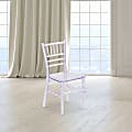 Flash Furniture Child's Party And Event Chiavari Chairs, Clear, Pack Of 10 Chairs