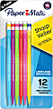 Paper Mate® SharpWriter Mechanical Pencils, #2 HB Lead, 0.7 mm, Assorted Barrel Colors, Pack Of 12 Pencils