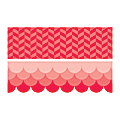Educational Décor Border Pack, 2 1/4" x 35', Red, Grades 1-8