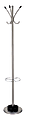 Adesso® Umbrella Stand Coat Rack, 68"H x 13"W x 13"D, Brushed Steel 1 thumbnail image