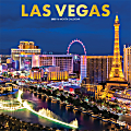2025 BrownTrout Las Vegas Monthly Plastic-Free Square Wall Calendar, 12" x 12", American Cities, January to December 2025, 9781975475062 1 thumbnail image
