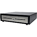 APG Cash Drawer Vasario Series Cash Drawer, 5 Bill, 5 Coin, 2 Media SlotPrinter Driven, Black, 4.3"H x 16.2"W x 16.3"D 1 thumbnail image