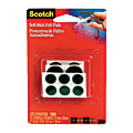 Scotch® Self-Stick Felt Pads, Green, Assorted Sizes, Pack Of 20
