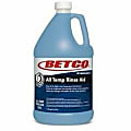 Symplicity All Temp Rinse Aid - For Dishwasher - Concentrate - Liquid - 128 fl oz (4 quart) - IPA/Surfactant Scent - Recommended For: Alkaline Deposit Remover, Hard Water Deposit Remover - Low Foaming, Spill Proof - Blue Bottle - 4 / Case 1 thumbnail image