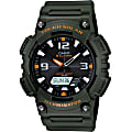 Casio AQS810W-3AV Smart Watch - Wrist - Optical Heart Rate Sensor - Alarm, Stopwatch - Heart Rate - 1.06" - AQS810W3AV 1 thumbnail image