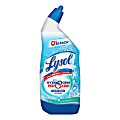 Lysol® Hydrogen Peroxide Toilet Cleaner, Cool Spring Breeze Scent, 24 Oz Bottle, Blue