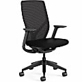 HON Flexion Task Chair - Black Seat Color - Fabric Seat Material - Black Back Color - Mesh Back Material - Black Frame Color- FXT0STAMC10T 1 thumbnail image