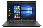 HP 17-by0053od Laptop, 17.3" Screen, 8th Gen Intel® Core™ i3, 4GB Memory/16GB Intel® Optane™ Memory, 1TB Hard Drive, Windows® 10 Home
