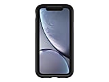 OtterBox Otter + Pop Symmetry Series - Back cover for cell phone - polycarbonate, synthetic rubber - white marble - for Apple iPhone XR 1 thumbnail image