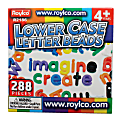 Roylco® Lowercase Manuscript Letter Beads, 5/8 x 1", Assorted Colors, Pack Of 288 1 thumbnail image