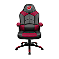Imperial NCAA Faux Leather Oversized Computer Gaming Chair, University of Wisconsin 1 thumbnail image