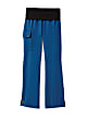 Medline Ocean Ave Spandex Women's Scrub Pants, Small, Royal Blue 1 thumbnail image