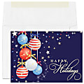 Custom Full-Color Holiday Cards With Envelopes, 7" x 5", Patriotic Glow, Box Of 25 Cards/Envelopes 1 thumbnail image